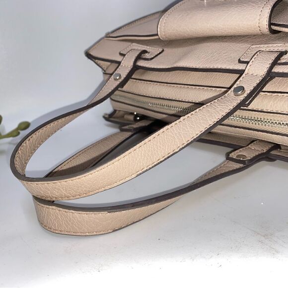 Sole Society Leather Satchel Nude Medium - Picture 11 of 16